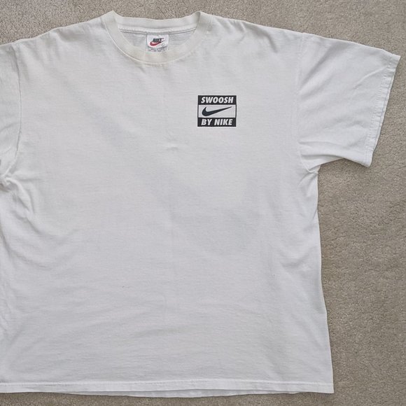 Nike vintage "Swoosh By Nike" t-shirt large - Picture 3 of 8